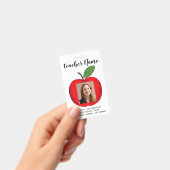 Teacher ID school teacher school photo Badge Ausweis (Handheld)