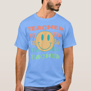 Teacher Inspirational Colorful Elementary Back To T-Shirt