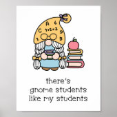 Teacher-Klasse Dekoration Gnome Puns (Vorne)
