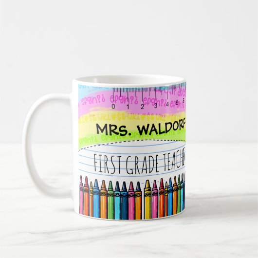 Teacher-Klasse Fakultät Kaffee-Tasse Kaffeetasse (Links)