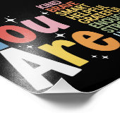 Teacher Life Be Kind Teaching School Students Fotodruck (Ecke)