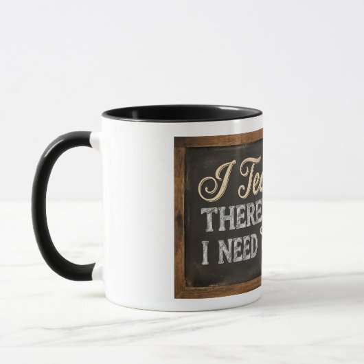 Teacher Life Chalkboard Coffee Tasse (Links)