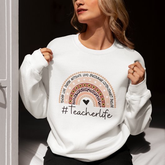 Teacher Life Cute Teacher Sweatshirt