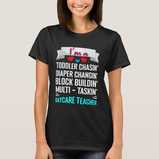 Teacher Life School Teacher Instructor Daycare T-Shirt (Vorderseite)