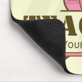 Teacher Mousepad - Braun Zebra Print (Ecke)