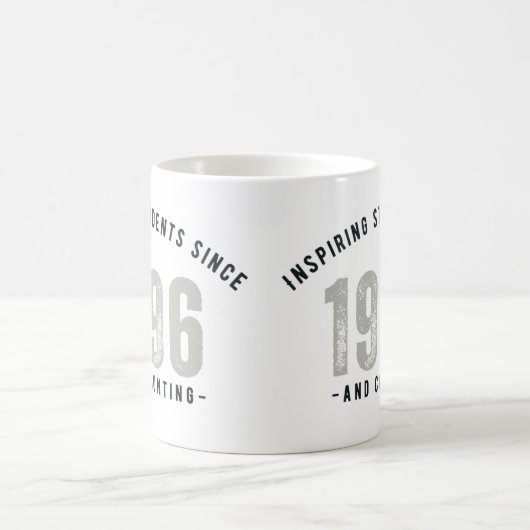 Teacher Mug – Inspiring Students Since 1996 Kaffeetasse (Mittel)