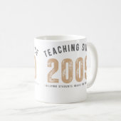 Teacher Mug | Teaching Since 2009 Kaffeetasse (VorderseiteRechts)