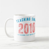 Teacher Mug | Teaching Since 2010 Kaffeetasse (Links)