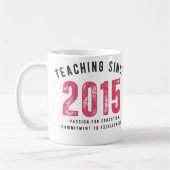 Teacher Mug | Teaching Since 2015 Kaffeetasse (Links)