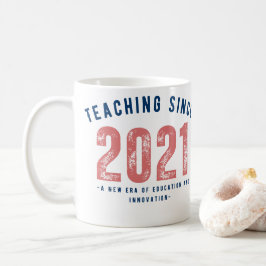 Teacher Mug | Teaching Since 20212 Kaffeetasse