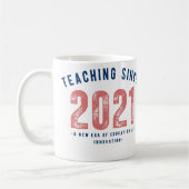 Teacher Mug | Teaching Since 20212 Kaffeetasse (Links)