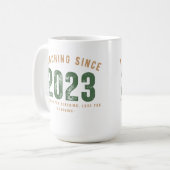 Teacher Mug | Teaching Since 2023 Kaffeetasse (Vorderseite Links)