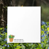 Teacher Notepad with Name Personalization Notizblock