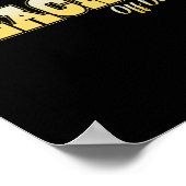 Teacher Off Duty Sonnenbrille Palm Tree Beach Suns Poster (Ecke)