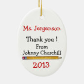 Teacher Ornament - SRF (Hinten)