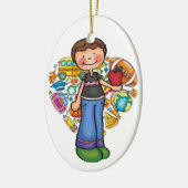 Teacher Ornament - SRF (Links)