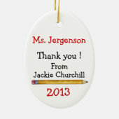 Teacher Ornament - SRF (Hinten)