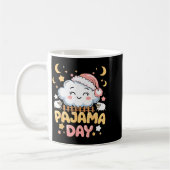 Teacher Pajama Day Shirt, Funny Cloud Sleever Scho Kaffeetasse (Links)