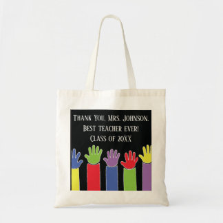 Teacher Personalize Budget Tote Bag Tragetasche