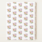 Teacher Pink Notebook Kaffeeplaner zweiter Klasse Planer (Rückseite)