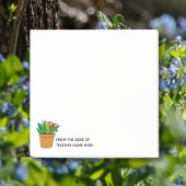 Teacher Post-It Notes with Name Personalization Klebezettel