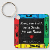 Teacher Quote #2 - Personalisieren Schlüsselanhänger (Vorderseite)