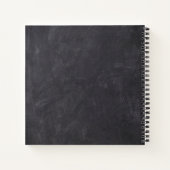 Teacher Quote Chalkboard Pencils Aufwertung Notizblock (Rückseite)