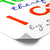 Teacher Quote Poster von SRF (Ecke)