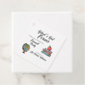 Teacher Rente Colorful Nostalgie Classic Geschenkanhänger (Beispiel)