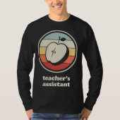 Teacher s Assistant Retro Teaching Assistant T-Shirt (Vorderseite)