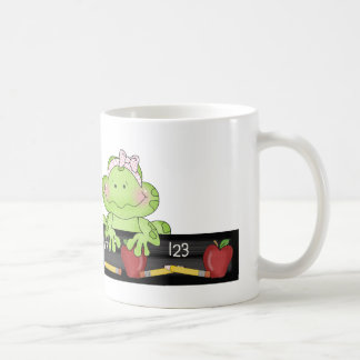 Teacher-Spaß-Tasse für Boy & Girl Frog School Coff Kaffeetasse