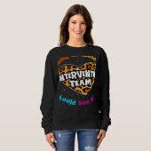 Teacher Specialist Squad Para Intervention Team Le Sweatshirt (Vorne ganz)