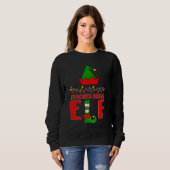 Teacher Squad Elf Matching Family Lighting Christm Sweatshirt (Vorne ganz)