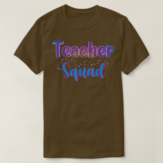 Teacher Squad Matching Friends Match Kinder Crew T T-Shirt (Design vorne)