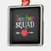 Teacher Squad Ornament Aus Metall (Links)