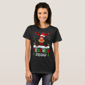 Teacher Squad Reindeer Teach school santa Christma T-Shirt (Vorne ganz)