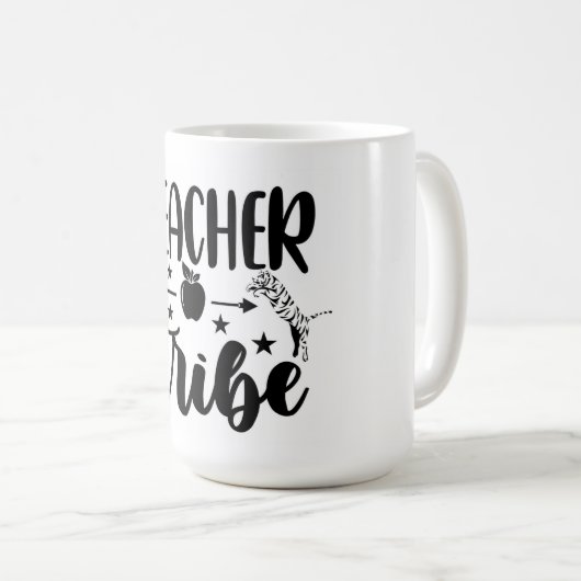 Teacher Stamm Kaffee Tasse (VorderseiteRechts)