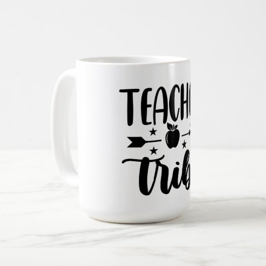Teacher Stamm Kaffee Tasse (Vorderseite Links)