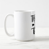 Teacher Stamm Kaffee Tasse (Links)
