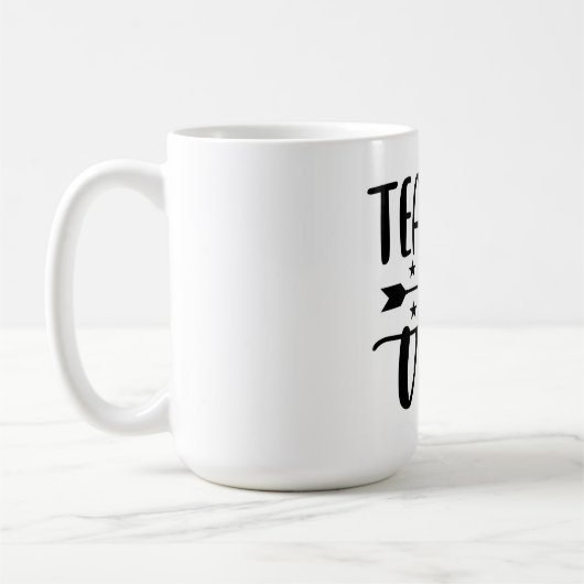 Teacher Stamm Kaffee Tasse (Links)