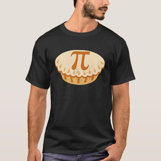 Teacher Student Apple Pie Pi Day Symbol  Math T-Shirt (Vorderseite)