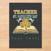 Teacher & Student Class of 2026 - Knowledge is Lig Acryleinladungen (Vorderseite)