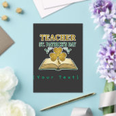 Teacher & Student Class of 2026 - Knowledge is Lig Acryleinladungen (In Situ (Hochzeit))