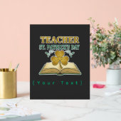 Teacher & Student Class of 2026 - Knowledge is Lig Acrylschild (Hochzeit)