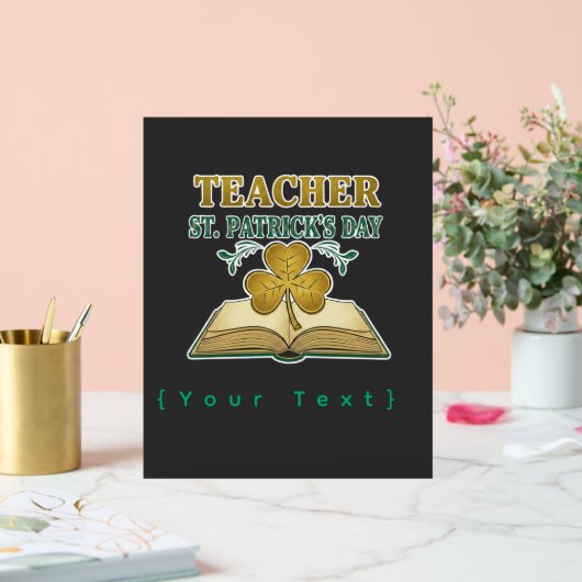 Teacher & Student Class of 2026 - Knowledge is Lig Acrylschild (Hochzeit)