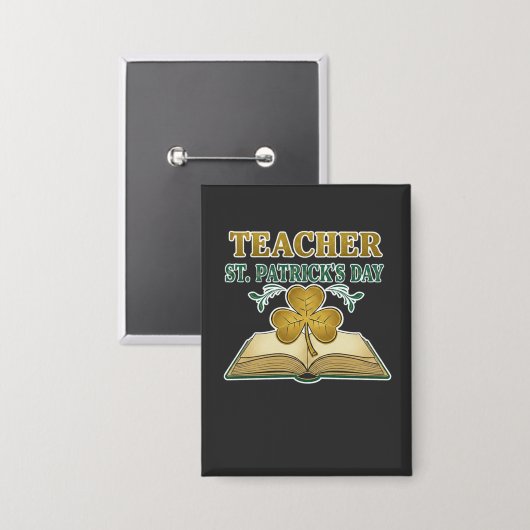 Teacher & Student Class of 2026 - Knowledge is Lig Button (Vorderseite/Rückseite)