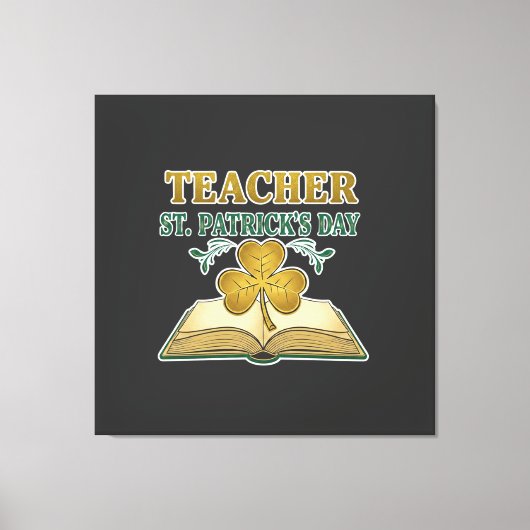 Teacher & Student Class of 2026 - Knowledge is Lig Leinwanddruck (Vorderseite)