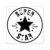 Teacher Student Encouragement Star Permastempel (Design)