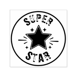 Teacher Student Encouragement Star Permastempel