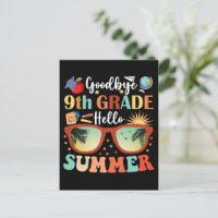 Teacher Students Goodbye 9th Grade Hallo Sommer